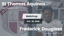 Matchup: St Thomas Aquinas vs. Frederick Douglass  2020