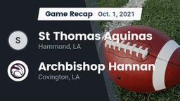 Recap: St Thomas Aquinas vs. Archbishop Hannan  2021