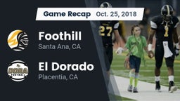 Recap: Foothill  vs. El Dorado  2018