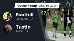 Recap: Foothill  vs. Tustin  2019