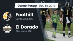Recap: Foothill  vs. El Dorado  2019