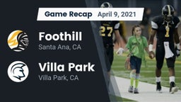 Recap: Foothill  vs. Villa Park  2021