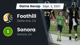 Recap: Foothill  vs. Sonora  2021