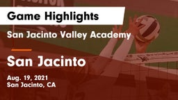San Jacinto Valley Academy  vs San Jacinto Game Highlights - Aug. 19, 2021