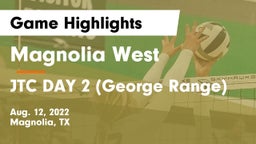 Magnolia West  vs JTC DAY 2 (George Range) Game Highlights - Aug. 12, 2022