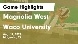 Magnolia West  vs Waco University Game Highlights - Aug. 19, 2022