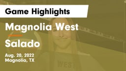 Magnolia West  vs Salado Game Highlights - Aug. 20, 2022