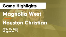 Magnolia West  vs Houston Christian  Game Highlights - Aug. 11, 2023