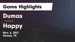 Dumas  vs Happy  Game Highlights - Nov. 6, 2021