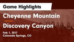 Cheyenne Mountain  vs Discovery Canyon  Game Highlights - Feb 1, 2017