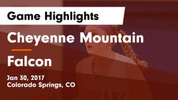 Cheyenne Mountain  vs Falcon   Game Highlights - Jan 30, 2017