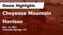 Cheyenne Mountain  vs Harrison  Game Highlights - Dec. 14, 2021