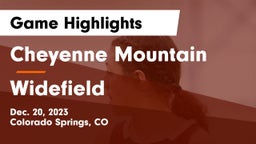Cheyenne Mountain  vs Widefield  Game Highlights - Dec. 20, 2023