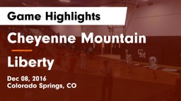Cheyenne Mountain  vs Liberty  Game Highlights - Dec 08, 2016