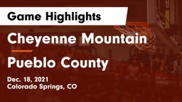Cheyenne Mountain  vs Pueblo County  Game Highlights - Dec. 18, 2021