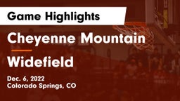 Cheyenne Mountain  vs Widefield  Game Highlights - Dec. 6, 2022