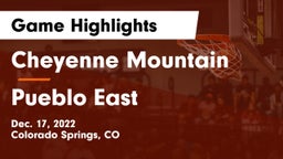 Cheyenne Mountain  vs Pueblo East  Game Highlights - Dec. 17, 2022