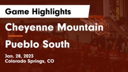 Cheyenne Mountain  vs Pueblo South  Game Highlights - Jan. 28, 2023