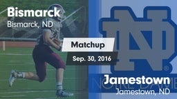 Matchup: Bismarck  vs. Jamestown  2016