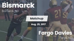 Matchup: Bismarck  vs. Fargo Davies  2017