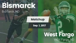 Matchup: Bismarck  vs. West Fargo  2017