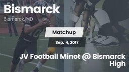Matchup: Bismarck  vs. JV Football Minot @ Bismarck High 2017