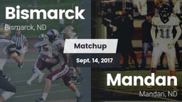 Matchup: Bismarck  vs. Mandan  2017