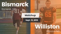 Matchup: Bismarck  vs. Williston  2019