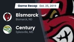 Recap: Bismarck  vs. Century  2019