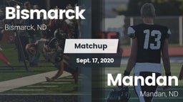 Matchup: Bismarck  vs. Mandan  2020