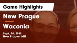 New Prague  vs Waconia  Game Highlights - Sept. 24, 2019