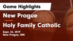 New Prague  vs Holy Family Catholic Game Highlights - Sept. 26, 2019