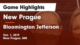 New Prague  vs Bloomington Jefferson  Game Highlights - Oct. 1, 2019