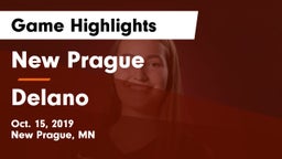 New Prague  vs Delano  Game Highlights - Oct. 15, 2019