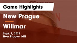 New Prague  vs Willmar  Game Highlights - Sept. 9, 2023