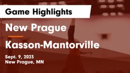 New Prague  vs Kasson-Mantorville  Game Highlights - Sept. 9, 2023