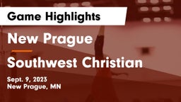 New Prague  vs Southwest Christian  Game Highlights - Sept. 9, 2023