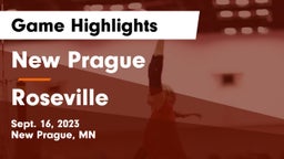 New Prague  vs Roseville  Game Highlights - Sept. 16, 2023