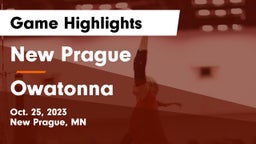 New Prague  vs Owatonna  Game Highlights - Oct. 25, 2023