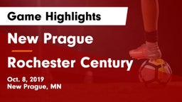 New Prague  vs Rochester Century Game Highlights - Oct. 8, 2019