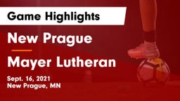 New Prague  vs Mayer Lutheran  Game Highlights - Sept. 16, 2021