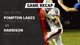 Recap: Pompton Lakes  vs. Harrison  2015