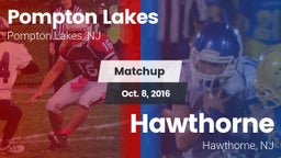 Matchup: Pompton Lakes High vs. Hawthorne  2016