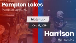 Matchup: Pompton Lakes High vs. Harrison  2016