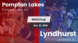Matchup: Pompton Lakes High vs. Lyndhurst  2016