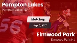 Matchup: Pompton Lakes High vs. Elmwood Park  2017