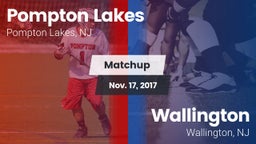 Matchup: Pompton Lakes High vs. Wallington  2017