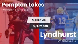 Matchup: Pompton Lakes High vs. Lyndhurst  2018