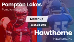 Matchup: Pompton Lakes High vs. Hawthorne  2018