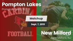 Matchup: Pompton Lakes High vs. New Milford  2019